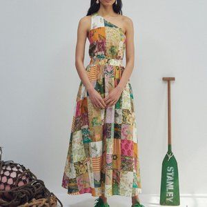 Alémais Hattie One Shoulder Midi Dress